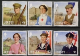 2014 Jersey SG.1853-8  Centenary of The Great War. 1st Issue. Face Value £4.05 U/M (MNH)