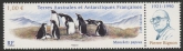 2011 French Antarctic. SG.650 Gentoo Penguin. U/M (MNH)