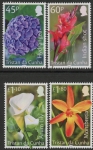 2024 Tristan Da Cunha. SG.1385-8 Flowers. set 4 values U/M (MNH)