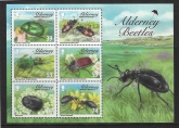 2011 Alderney  MSA487 Alderney Beetles. U/M (MNH)