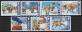 2011 Alderney  A501-7  Christmas Rudolph. U/M (MNH)