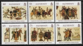 2011 Alderney  A515-20  Bayeux Tapestry Final Panel. U/M (MNH)