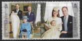 2011 Alderney  A522-3  Prince George 1st Birthday. U/M (MNH)