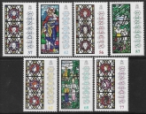 2011 Alderney  A559-65  Christmas - Stained Glass Windows. U/M (MNH)