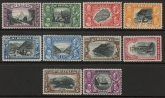 1934 St. Helena SG.114-123  Centenary of British Colonisation. set 10vals.  mounted mint.