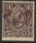 1918 Australia  SG.58w 1½d black-brown. Inverted watermark. Perf 14 U/M (MNH)