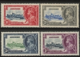 1935 Ascension SG31-4 Silver Jubilee set of 4 values mounted mint