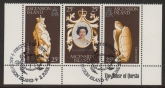 1978 Ascension SG233a 25th Anni of Coronation Set of 3 Values VFU