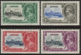 1935 Grenada SG.145-8 Silver Jubilee set 4 values u/m  (MNH)