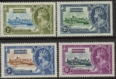 1935 Northern Rhodesia SG.18/21  KGV Silver Jubilee  U/M (MNH)