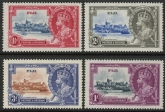 1935 Fiji -  SG.242-5 Silver Jubilee  set 4 values U/M (MNH)
