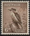 1956  Australia  SG.230b  6d purple-brown. U/M (MNH)