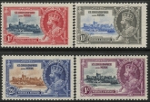 1935 St. Kitts Nevis - Silver Jubilee  SG.61-4 set 4 values U/M (MNH)