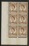 S103 5d crowns wmk. violet phos. perf E/I. Cyld. 1 no dot . perf E/I  U/M (MNH)