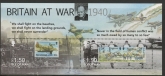 2010 Isle of Man. MS1590. 70th Anniv Battle of Britain. mini sheet.  U/M (MNH)