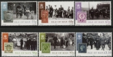 2010 Isle of Man. SG.1591-6. centenary of KGV. Face value £4.85  U/M (MNH)