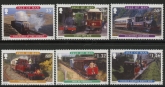 2010 Isle of Man. SG.1609-14. Isle of Man Rail & Tramways. Face value £4.92  U/M (MNH)