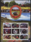 2010 Isle of Man. MS.1615 Isle of Man Rail & Tramways.  U/M (MNH)