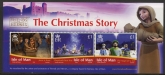 2010 Isle of Man. MS.1624 Friends & Heroes  The Christmas Story.  Face value £3.00  U/M (MNH)