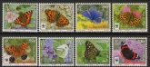 2011 Isle of Man. SG.1648-55  Isle of Man Butterfly Collection.  Face value £4.96  U/M (MNH)