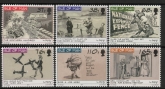 2011 Isle of Man.  SG.1670-5  Cartoons.  Face value £4.94 U/M (MNH)