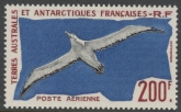 1959 French Antarctic  SG.18  200F Wandering Albatross. U/M (MNH)