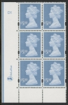 Y1749 (U493)  DLR £5.00 2B Azure  Cyld. D1 no dot  blue fluor U/M (MNH)