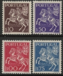 1944 Portugal SG.961-4 3rd National Philatelic Exhibition. 4 values. U/M (MNH)