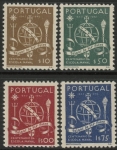 1945 Portugal SG.985-8 Naval School Centenary. 4 values. U/M (MNH)