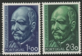 1956 Portugal SG.1134-5  Birth Centenary of Ferreira Da Silva.  2 values. U/M (MNH)