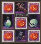 2001 France MS.3759 Halloween Sheet U/M (MNH)