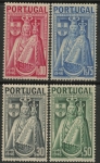 1946 Portugal -  SG.998-1001 Tecent of Proclamation of St. Mary. LMM