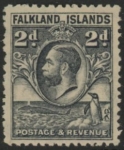 1929 Falkland Islands - SG.118 2d grey. U/M (MNH)