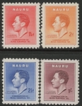 1937 Nauru   SG.44-7  Coronation set 4 values U/M (MNH)