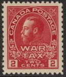 1915 Canada  SG.229 2c  carmine red 'War Tax'  U/M (MNH)