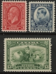 1932 Canada SG.315-7 Ottawa Conference.  set 3 values u/m (MNH) catalogue value £28.00