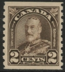 1931  Canada  SG.308  2c deep brown  imp x perf 8½  U/M (MNH)