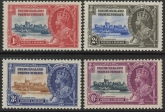 1935 Bechuanaland Protectorate SG.111-4 Silver Jubilee set 4 values u/m  (MNH)