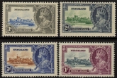 1935 Nyasaland - SG.123-6 Silver Jubilee set 4 values u/m (MNH)