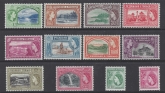 Trinidad & Tobago 1953-9   Definitives SG267-78 Set of 12 values u/m (MNH)