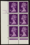 U342 (x987)  Harrison 34p phos.(ACP)   perf RE  Cyld. 2 no dot  U/M (MNH)