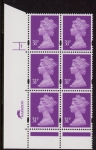 Y1695 (U328)  31p 2B deep mauve  Harr/DLR Cyl.1 phos 47 no dot blue fluor. U/M (MNH)