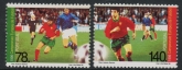 1996 Portugal SG.2496-7 European Football Set of 2 values U/M (MNH)