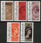 2011 Gibraltar SG.1402-6 125th Anniv of Gibraltar Stamps Set of 5 values U/M (MNH)
