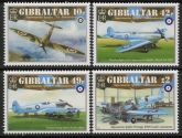 2011 Gibraltar SG.1421-4 75th Anniv of Supermarine Spitfire Set of 4 values U/M (MNH)