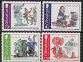 2010 Gibraltar  SG.1359-62.Europa set of 4 values U/M (MNH)