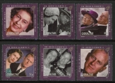 2011 Gibraltar SG.1390-5 Lifetime of Service Set of 6 values U/M (MNH