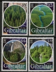 2011 Gibraltar SG.1398-401 Europa - Forests Set of 4 values  U/M (MNH)