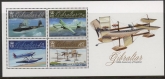 2010 Gibraltar MS.1369 Aviation Centenaries mini sheet. U/M (MNH)