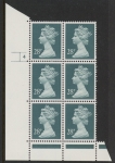 U310 (x977)  Harrison 28p deep bluish-grey phos.(ACP)   perf RE  Cyld. 4 no dot  U/M (MNH)
